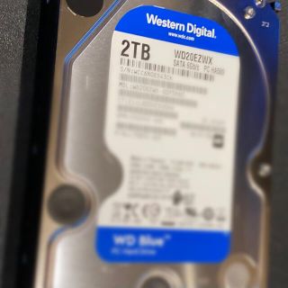 Western Digital HDD ハードディスク 2TB 5400rpm(PCパーツ)