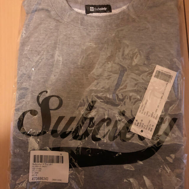 Subciety(サブサエティ)の【Subciety】 GLORIOUS SWEAT メンズのトップス(スウェット)の商品写真