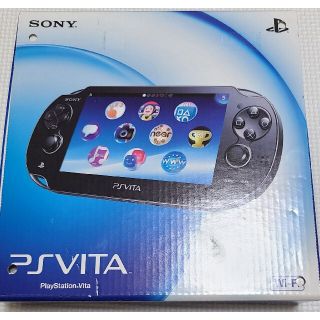 プレイステーションヴィータ(PlayStation Vita)のPlayStation Vita ブラック　(携帯用ゲーム機本体)