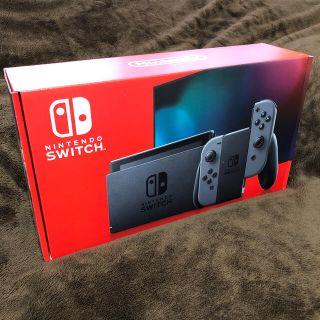 ニンテンドースイッチ(Nintendo Switch)の新品未開封 Nintendo Switch Joy-Con(L)/(R) グレー(家庭用ゲーム機本体)