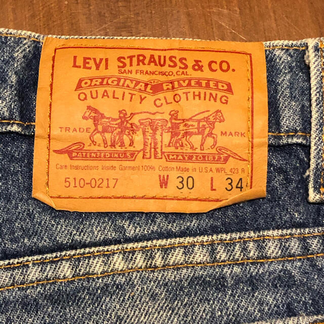 Levi's(リーバイス)のLevi's 510-0217 W30 L34 メンズのパンツ(デニム/ジーンズ)の商品写真