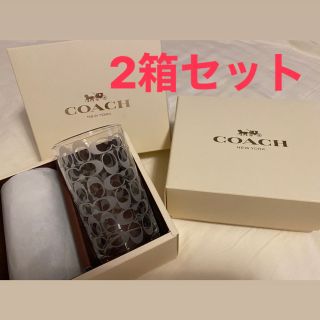 コーチ(COACH)のCOACH コーチ グラス 2箱セット(グラス/カップ)