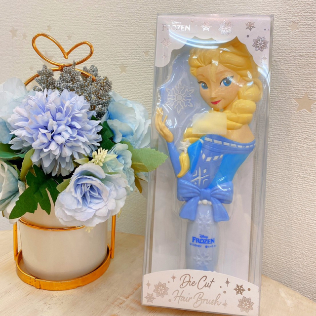 アナ雪♡ ディズニープリンセス　エルサのブラシ キッズ/ベビー/マタニティのおもちゃ(その他)の商品写真