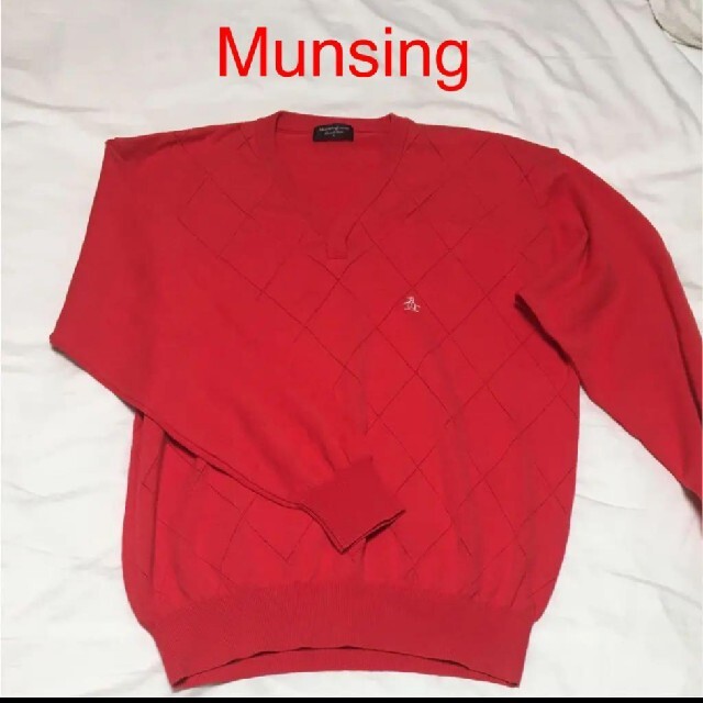 Munsingwear(マンシングウェア)のマンシングニット メンズのトップス(ニット/セーター)の商品写真