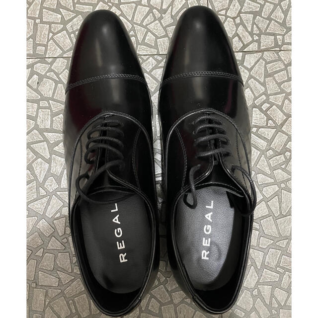[新品未使用] REGAL リーガル　ストレートチップ ビジネスシューズ 革靴