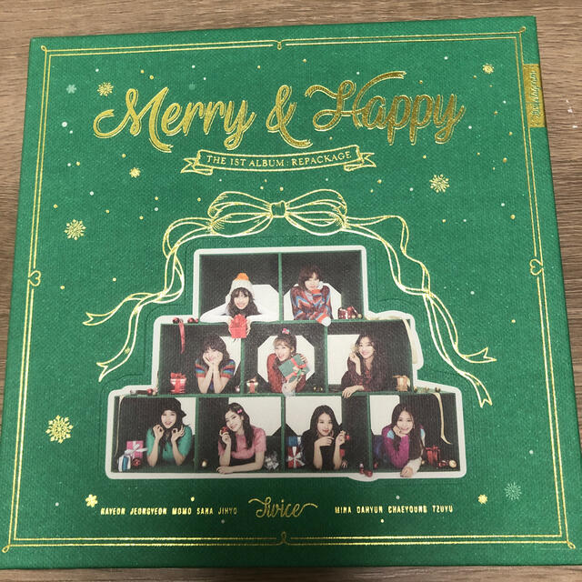 Waste(twice)(ウェストトゥワイス)のtwice Merry ＆ Happy エンタメ/ホビーのCD(K-POP/アジア)の商品写真
