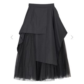 アメリヴィンテージ(Ameri VINTAGE)のUNDRESSED OVERLAPPING SKIRT(ロングスカート)