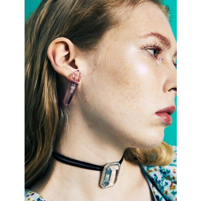 PAMEO POSE Big Bijou Choker ビジューチョーカー レディース