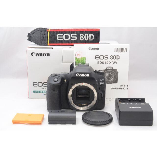 Canon - Canon　EOS　80D ボディ《ショット数約500回》