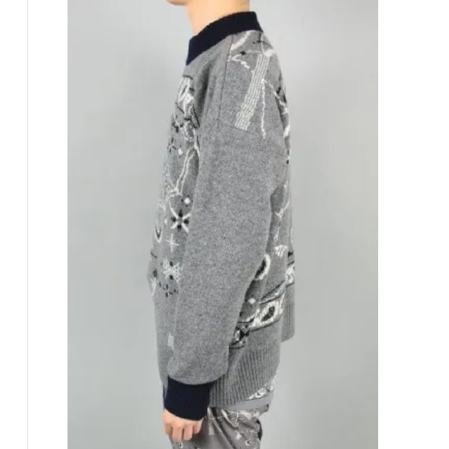 sacai × Dr.woo ニット セーター サカイ カラー kolor 経典