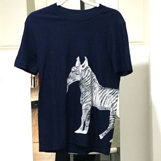 ルイヴィトン(LOUIS VUITTON)のルイヴィトン トップス 半袖Ｔシャツ チャップマン 馬 シマウマ ネイビー(Tシャツ/カットソー(半袖/袖なし))