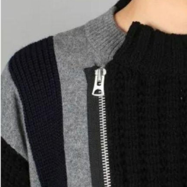 sacai - サイズ2 新品 完売品 sacai zip ニットの通販 by gethot shop