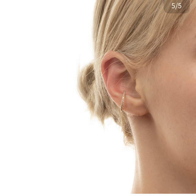 BARNEYS NEW YORK(バーニーズニューヨーク)の美品 Hirotaka ダイヤモンドイヤーカフ Diamond Ear Cuff レディースのアクセサリー(イヤーカフ)の商品写真