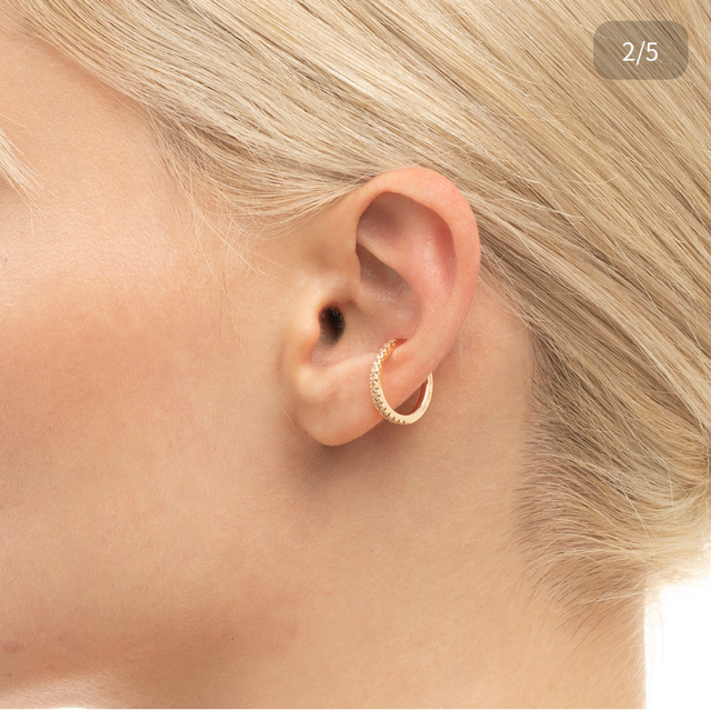 BARNEYS NEW YORK(バーニーズニューヨーク)の美品 Hirotaka ダイヤモンドイヤーカフ Diamond Ear Cuff レディースのアクセサリー(イヤーカフ)の商品写真