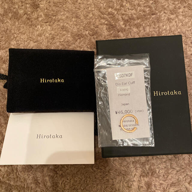 BARNEYS NEW YORK(バーニーズニューヨーク)の美品 Hirotaka ダイヤモンドイヤーカフ Diamond Ear Cuff レディースのアクセサリー(イヤーカフ)の商品写真