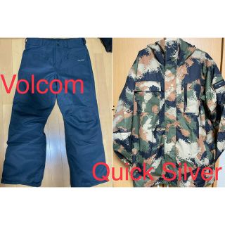 ボルコム(volcom)のVolcomパンツ　Quicksilver ウェアセット(ウエア/装備)