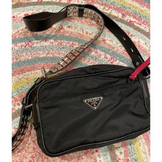 プラダ(PRADA)の【used】プラダのショルダーバッグ（ブラック）(ショルダーバッグ)