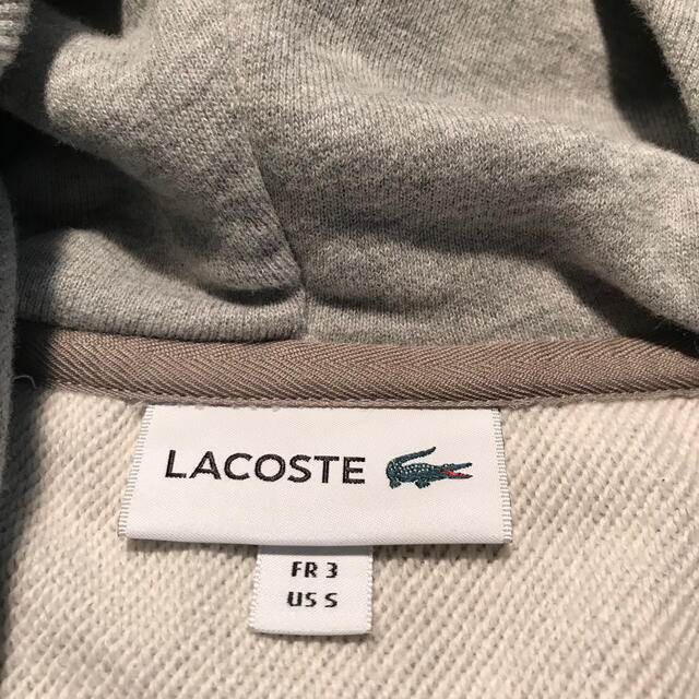 メンズラコステ　LACOSTEフルジップパーカー