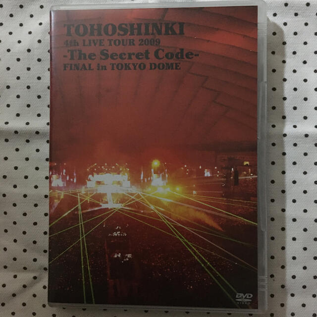 東方神起(トウホウシンキ)の4th　LIVE　TOUR　2009-The　Secret　Code-FINAL エンタメ/ホビーのDVD/ブルーレイ(ミュージック)の商品写真