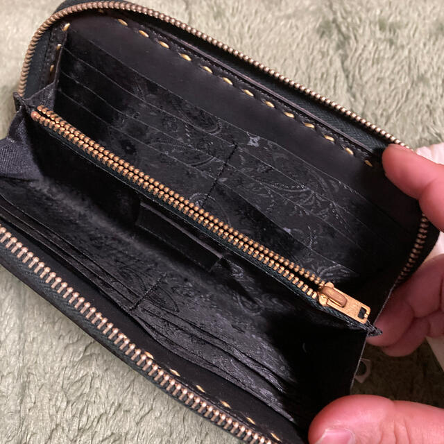 CALEE(キャリー)のBULL ORIGINAL Deer Skin Zip Wallet  メンズのファッション小物(長財布)の商品写真