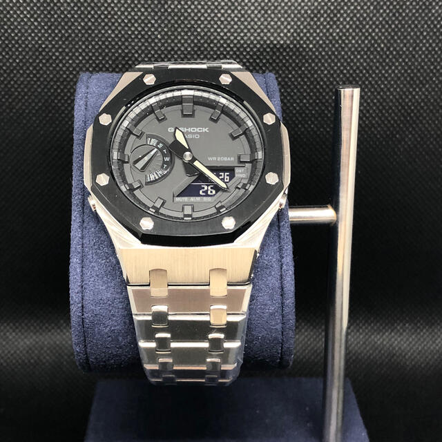 GA-2100本体付き ステンレスベルトセット カシオーク カスタム Gショック GA-2100本体付き ステンレスベルトセット カシオーク カスタム Gショック