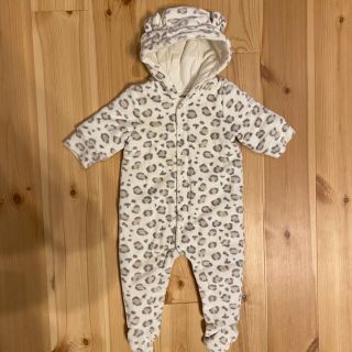 ベビーギャップ(babyGAP)のbabyGap✳︎豹柄✳︎くまさん✳︎カバーオール　ジャンプスーツ(カバーオール)