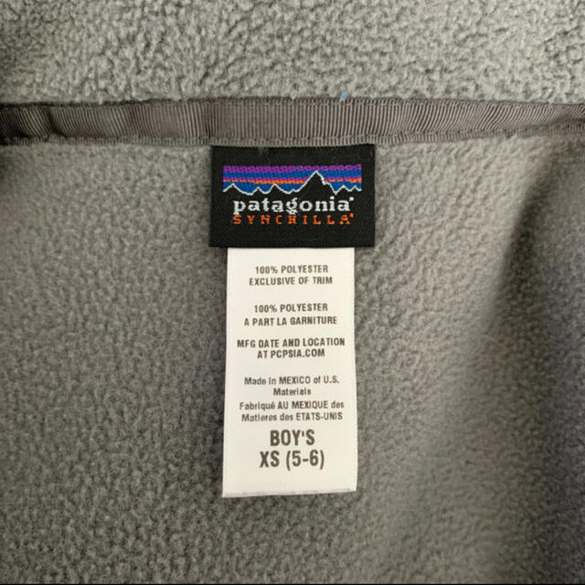 patagonia BOY'S XS フリースの通販 by ponyoponyo｜パタゴニアならラクマ - パタゴニア 国産大特価
