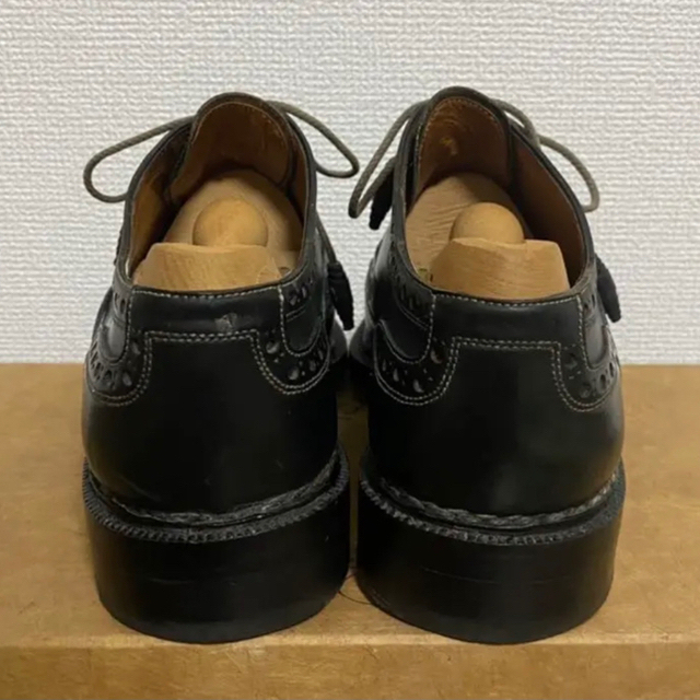 santoni ウィングチップ size5.5 シューキーパー付き BLACK