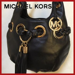 マイケルコース(Michael Kors)の美品マイケルコース 本革ショルダーバッグ(ショルダーバッグ)