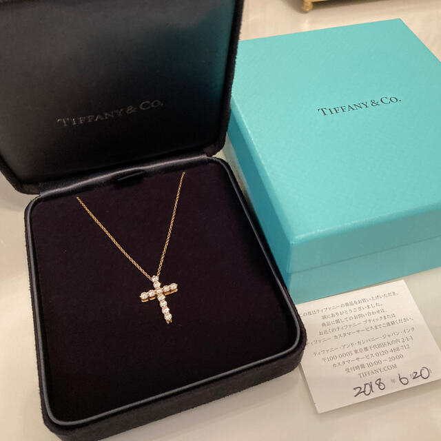 低価格で大人気の Co. & Tiffany - クロスネックレス Tiffany
