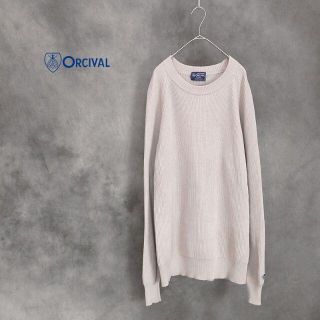 オーシバル(ORCIVAL)のORCIVAL オーシバル　ローゲージ編み ラグランセーター(ニット/セーター)