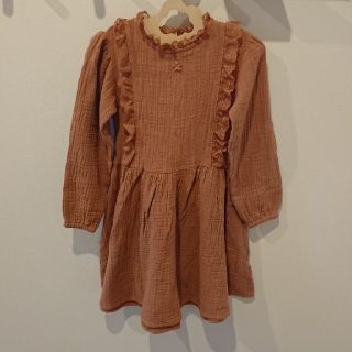 キャラメルベビー&チャイルド(Caramel baby&child )のtocoto vintage  aw20ワンピース 6Y 新品未使用(ワンピース)