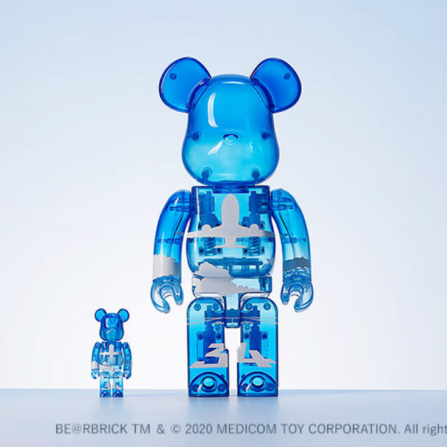 BE@RBRICK for ANA ANA ブルースカイ 100％ ＆ 400％