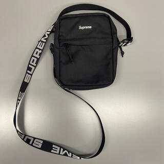 シュプリーム(Supreme)の18SS supreme shoulder bag 黒　ショルダーバック　ポーチ(ショルダーバッグ)