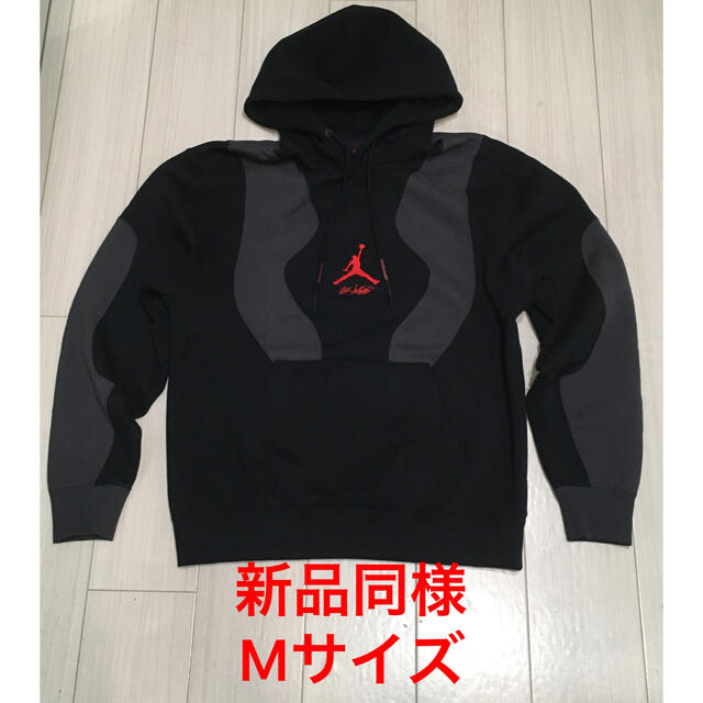 OFF-WHITE x Jordan Hoodie ブラック Mサイズ