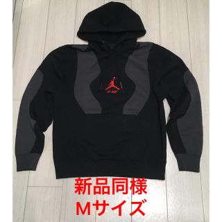 オフホワイト(OFF-WHITE)のOFF-WHITE x Jordan Hoodie ブラック Mサイズ(パーカー)