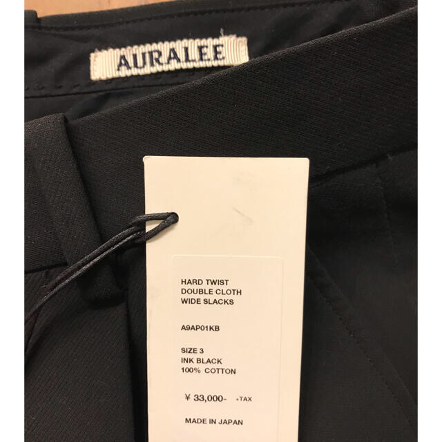 AURALEE  HARD TWIST DOUBLE CLOTH SLACKS メンズのパンツ(スラックス)の商品写真