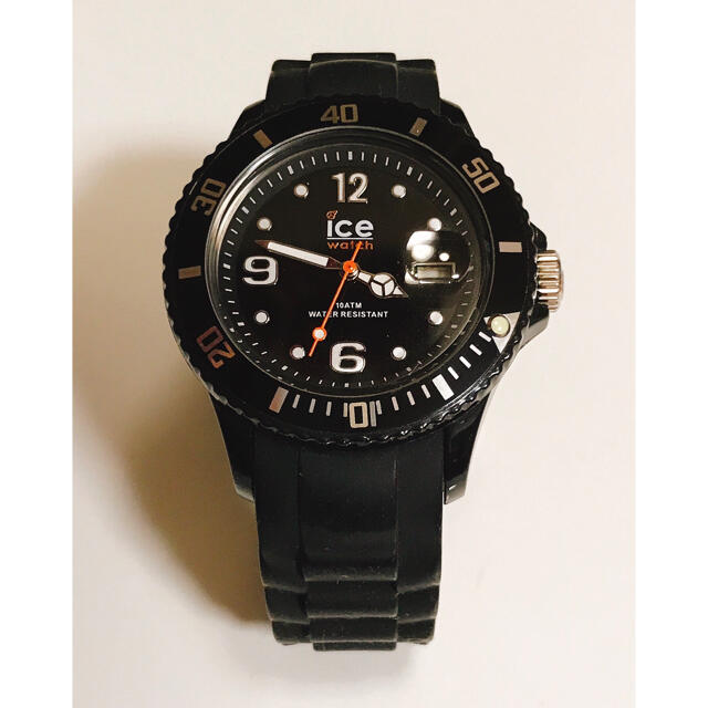 ice watch(アイスウォッチ)の【値下げ】アイスウォッチ 腕時計 "黒" 男女兼用 レディースのファッション小物(腕時計)の商品写真