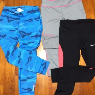 ナイキ(NIKE)のレギンス スパッツ3枚セット  ナイキレギンス、(レギンス/スパッツ)