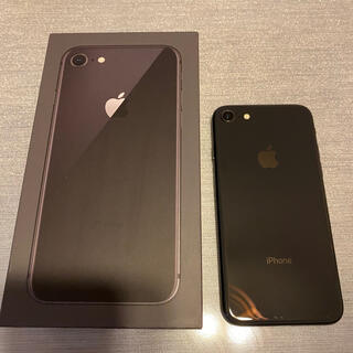 アイフォーン(iPhone)のnanao110様専用　　iPhone 8 Space Gray 256 GB(スマートフォン本体)