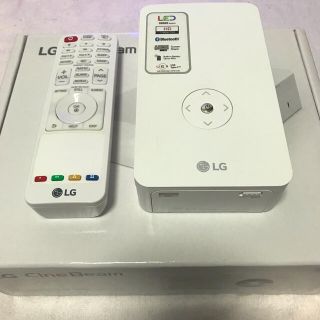 エルジーエレクトロニクス(LG Electronics)のLG PH30JG コンパクトポータブル LED プロジェクター hd(プロジェクター)