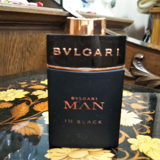 ブルガリ(BVLGARI)のBVLGARI ☆ブルガリ マン インブラック 15ml 香水 フレグランス(香水(男性用))