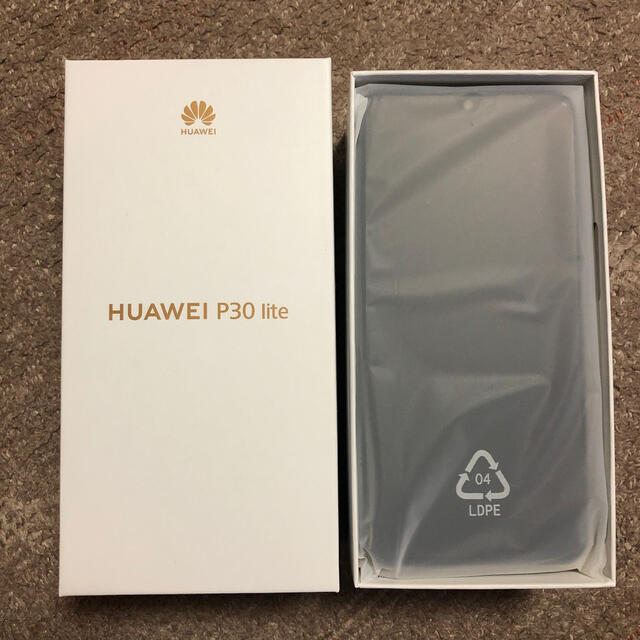 HUAWEI P30 lite ミッドナイトブラックスマートフォン本体