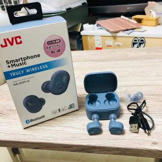 ケンウッド(KENWOOD)のJVC Bluetooth イヤホン HA-A10T-H(ヘッドフォン/イヤフォン)