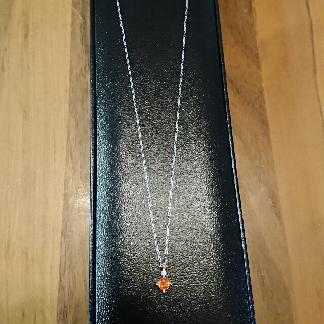 WG18  ダイヤモンド サファイア ネックレス レディースのアクセサリー(ネックレス)の商品写真