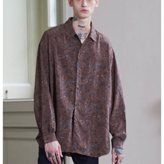 Lidnm 『VINTAGE PAISLEY SHIRT』　リドム