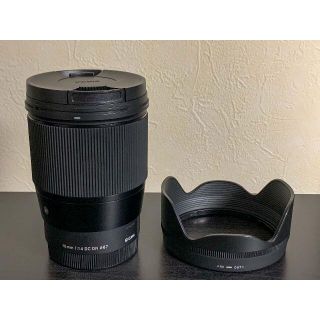 シグマ(SIGMA)の美品 シグマ 16mm F1.4 DC DN ソニー α Eマウント(レンズ(単焦点))