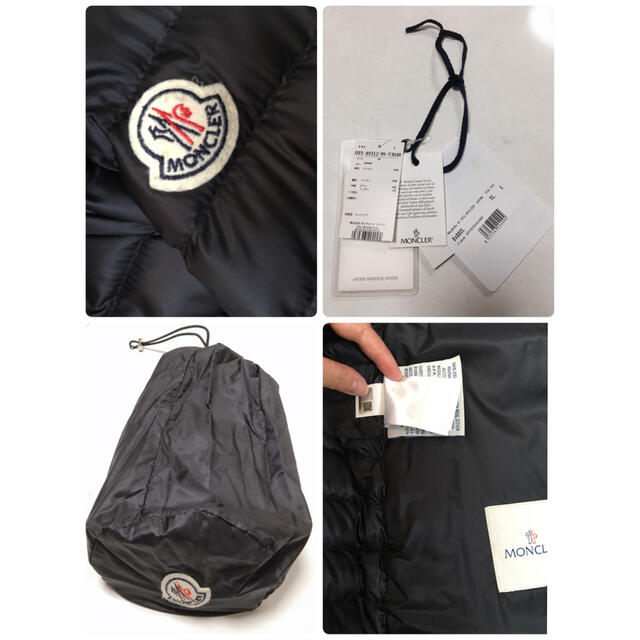 MONCLER(モンクレール)のMONCLER レディース ダウンジャケットBarbel バーベル　黒　ブラック レディースのジャケット/アウター(ダウンジャケット)の商品写真