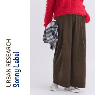 サニーレーベル(Sonny Label)のURBAN RESEARCH Sonny Label コーデュロイワイドパンツ(カジュアルパンツ)