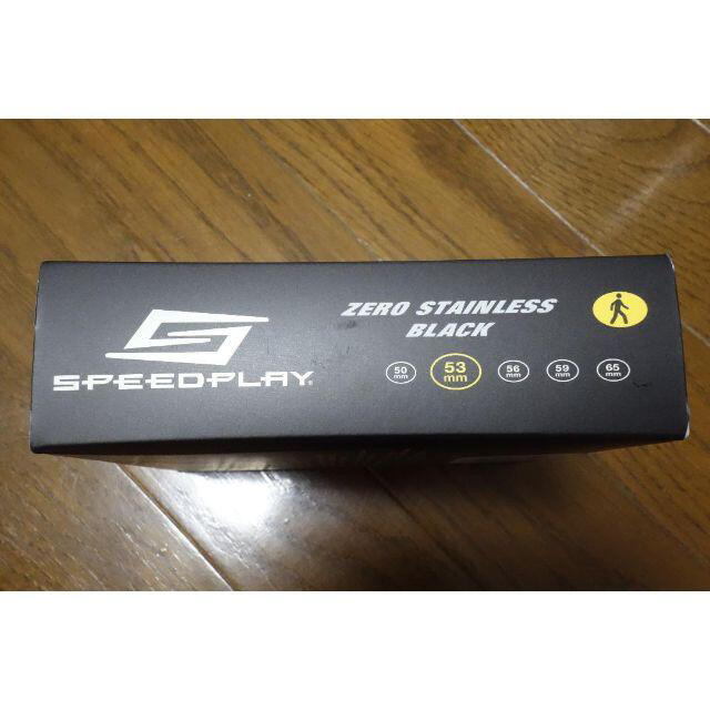 安い在庫 SPEEDPLAY スピードプレイ ZERO ステンレス ペダル 黒の通販 by P's shop|ラクマ 即納